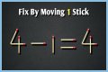 Matchstick Riddle: Solve 1x5=8 by Moving Just 1 Stick